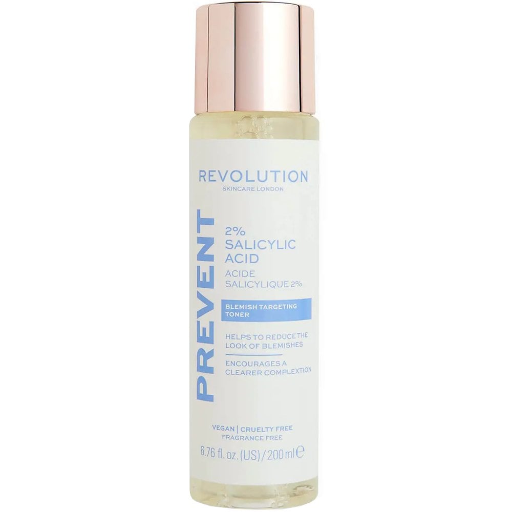 Revolution Skincare Tónico exfoliante líquido antimanchas con 2% ácido salicílico BHA