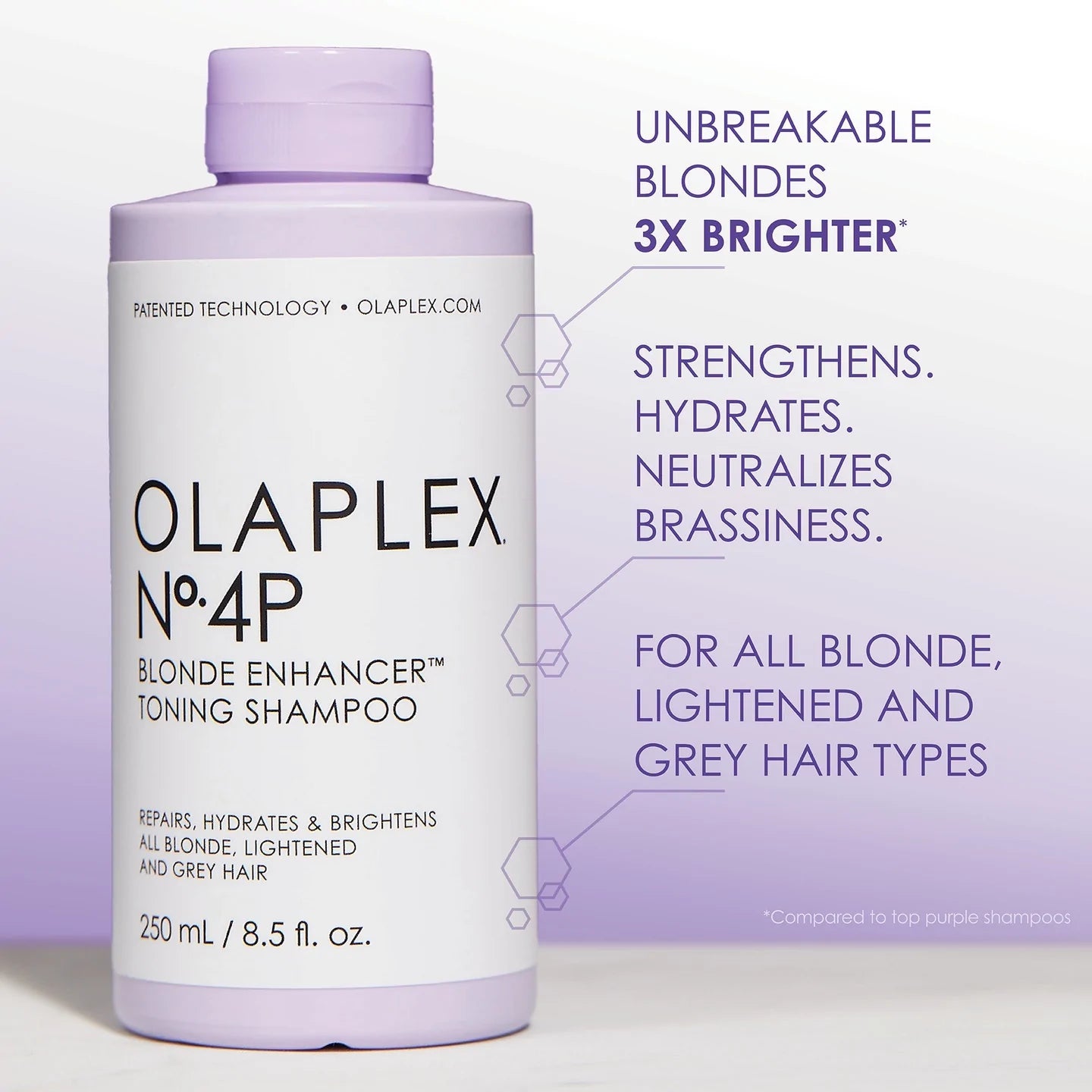 Olaplex N°4P Champú potenciador de rubios 250 ml