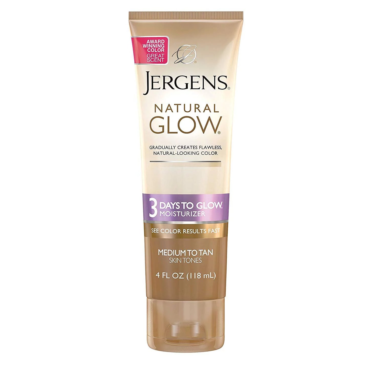 Jergens Natural Glow Crema hidratante para el cuerpo 3 días