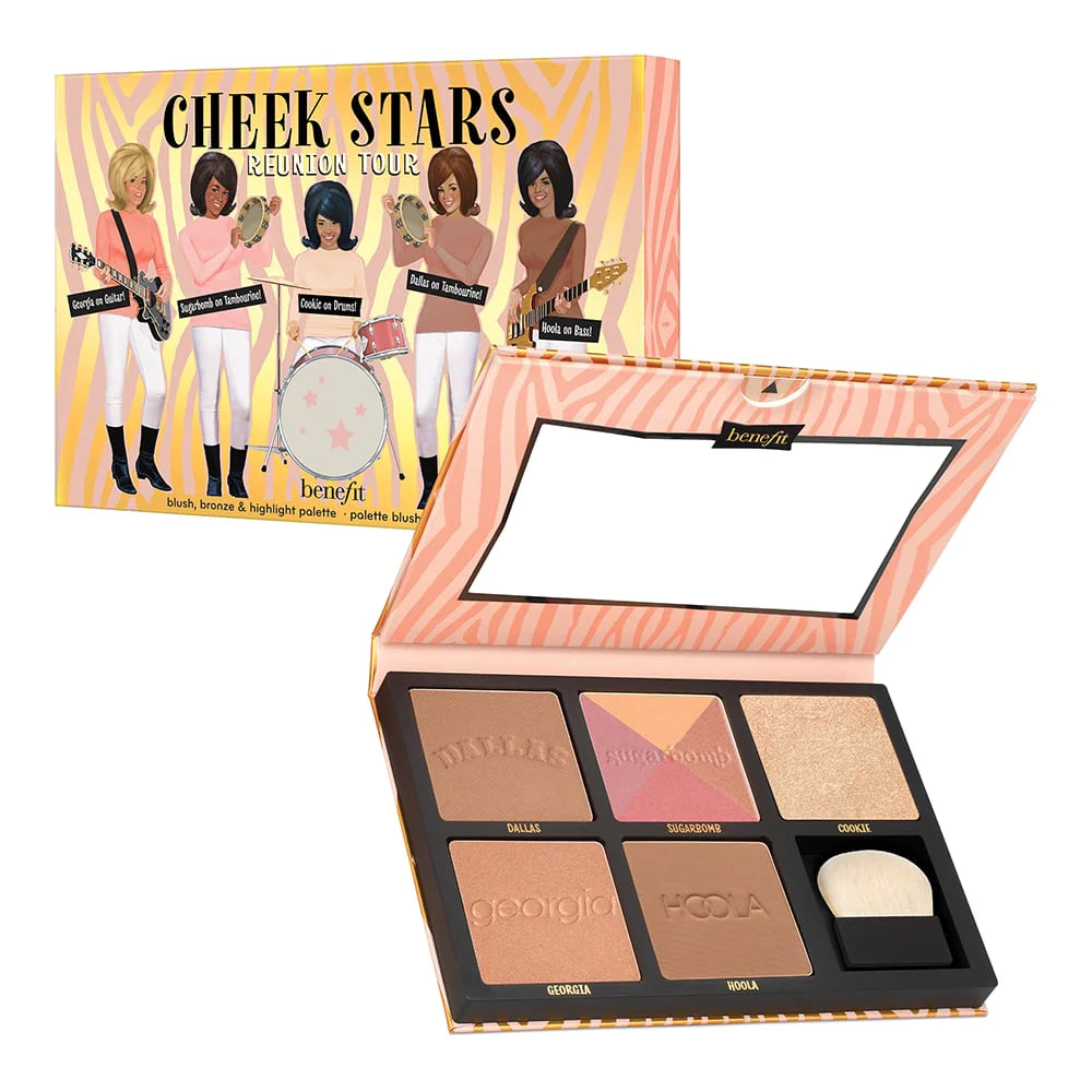 Cheek Stars Reunion Tour Paleta Blush, Bronzer E iluminador