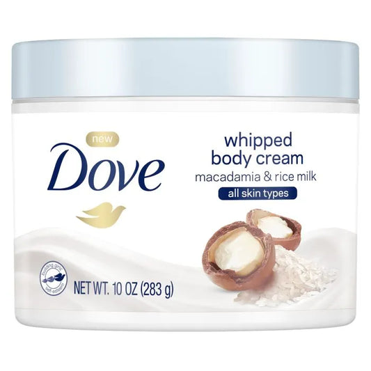 Dove Crema Corporal  Macadamia y Leche de arroz
