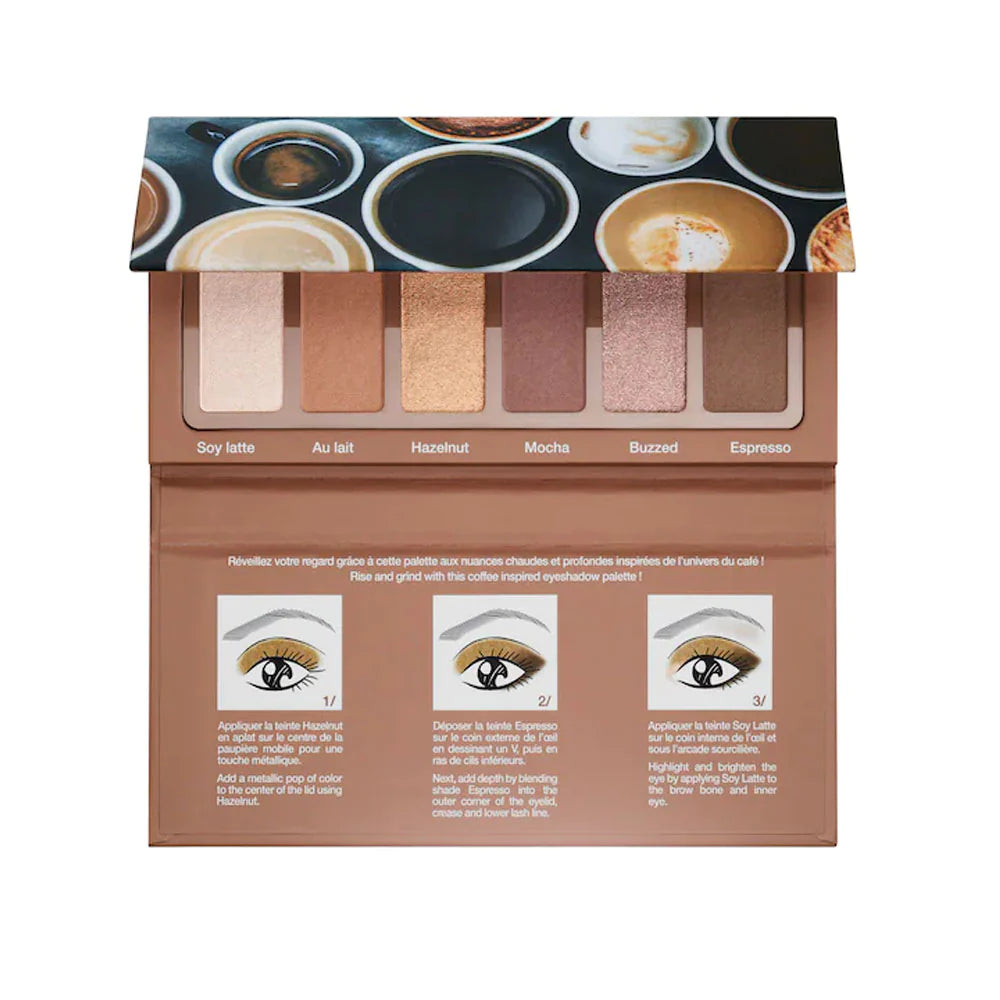 Sephora Eyestories Caffeine Paleta sombras de ojos