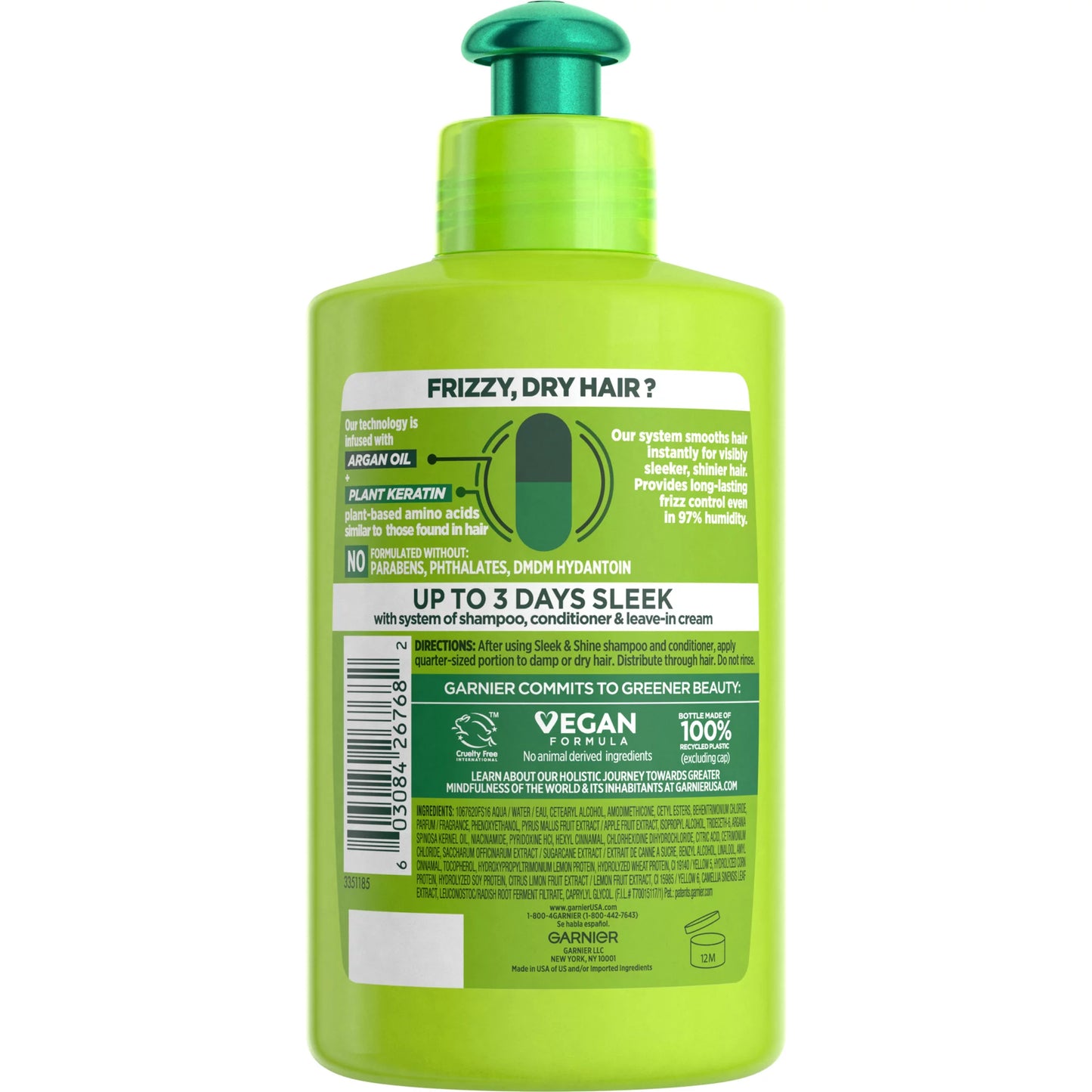 Garnier Fructis Sleek and Shine Acondicionador sin enjuague