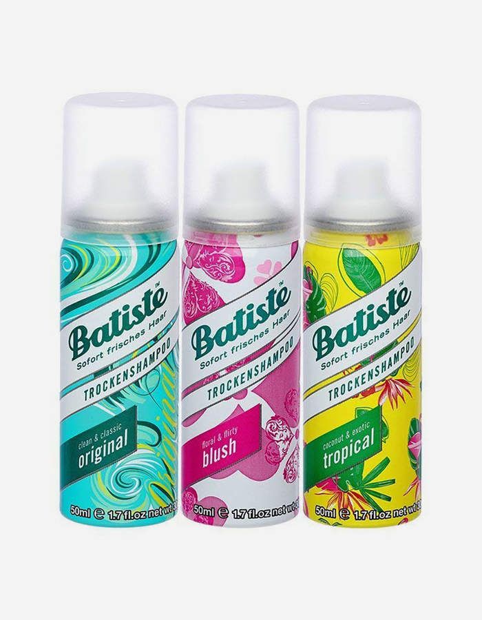 Batiste - Blush, Tropical and Original Minis - Trío de champú seco