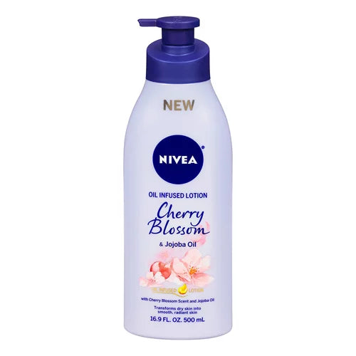 Nivea Loción Corporal con aceite de flor de cerezo y aceite de jojoba