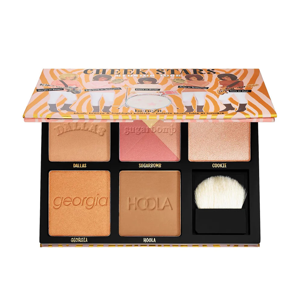 Cheek Stars Reunion Tour Paleta Blush, Bronzer E iluminador