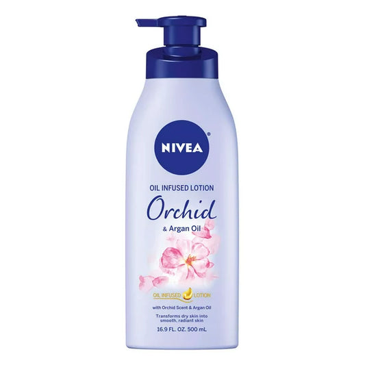 Nivea Loción Corporal Infundida con aceite de orquídea y argán