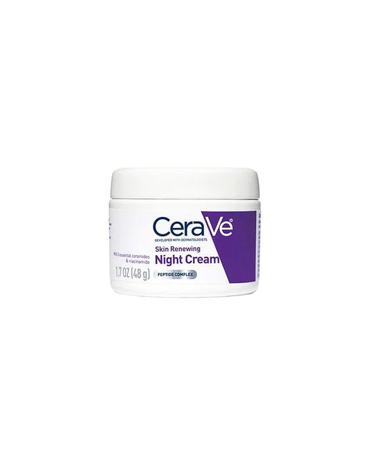 Cerave Crema facial de noche renovadora de la piel