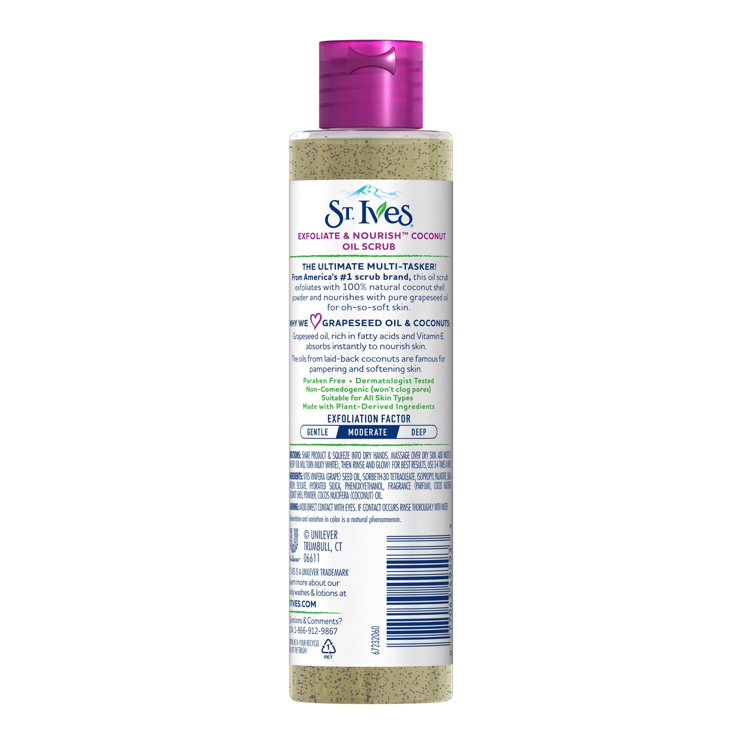 St. Ives Exfoliante de aceite de coco