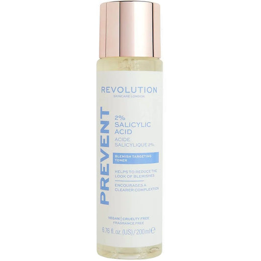 Revolution Skincare  Tónico exfoliante líquido antimanchas con 2% ácido salicílico BHA