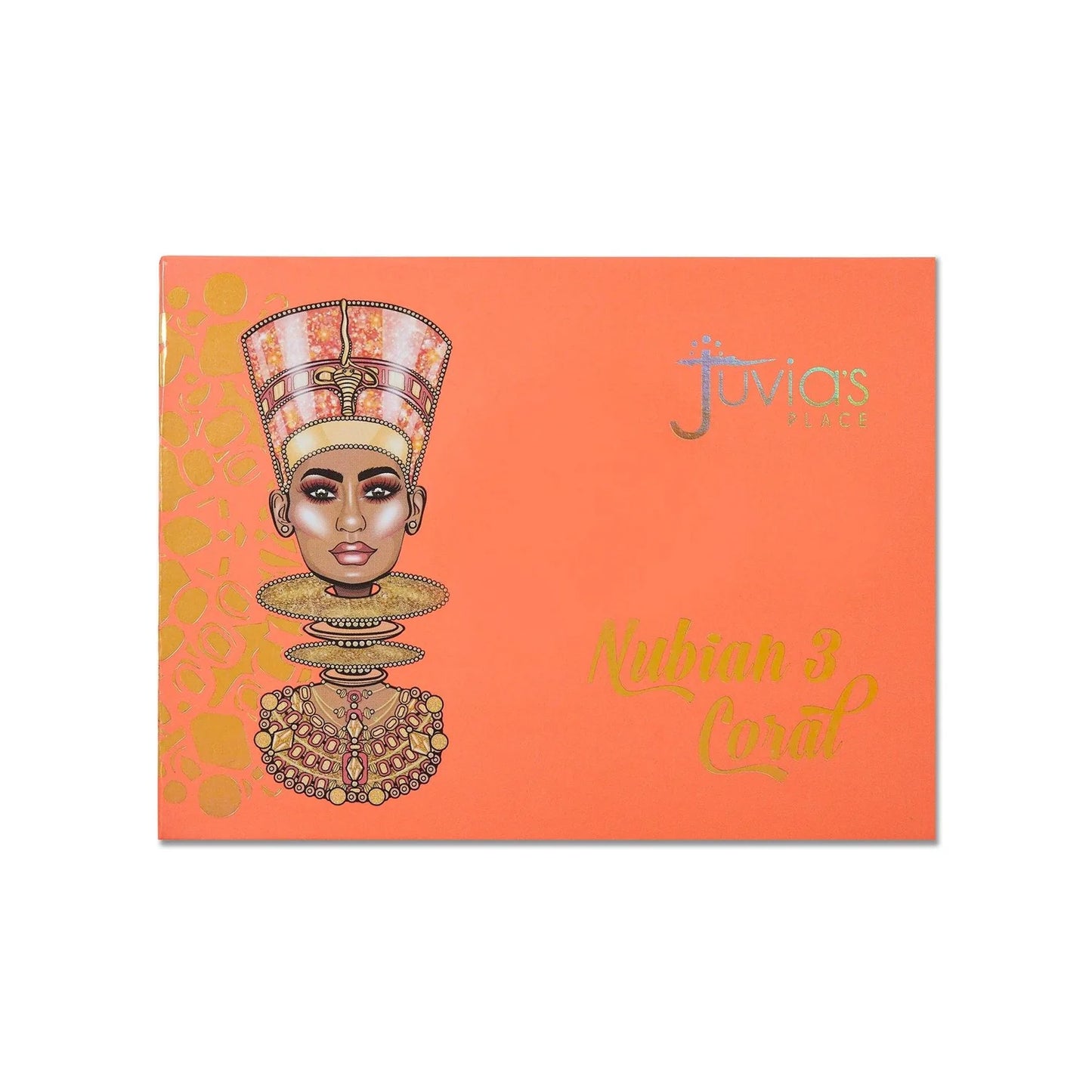 Juvias Place The Nubian 3 Coral Paleta de sombras de ojos