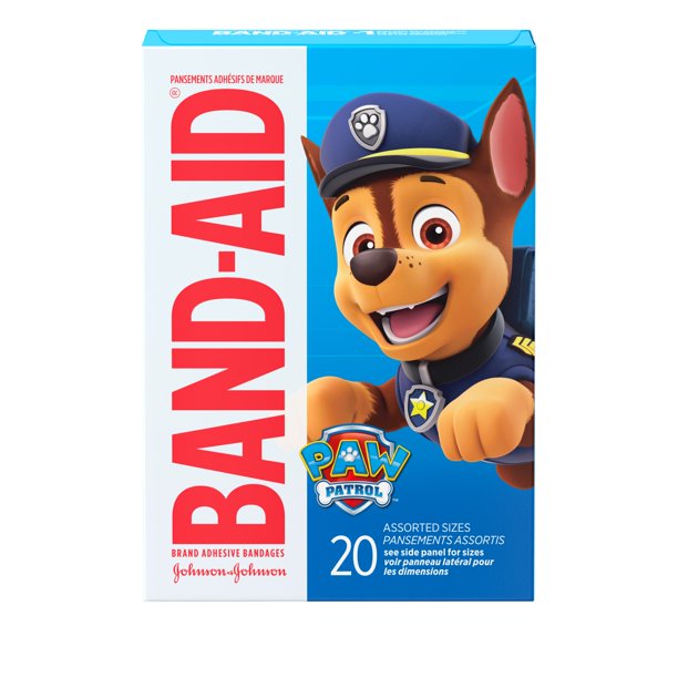 Band-Aid Adhesive Curitas varios tamaños, 20 unidades