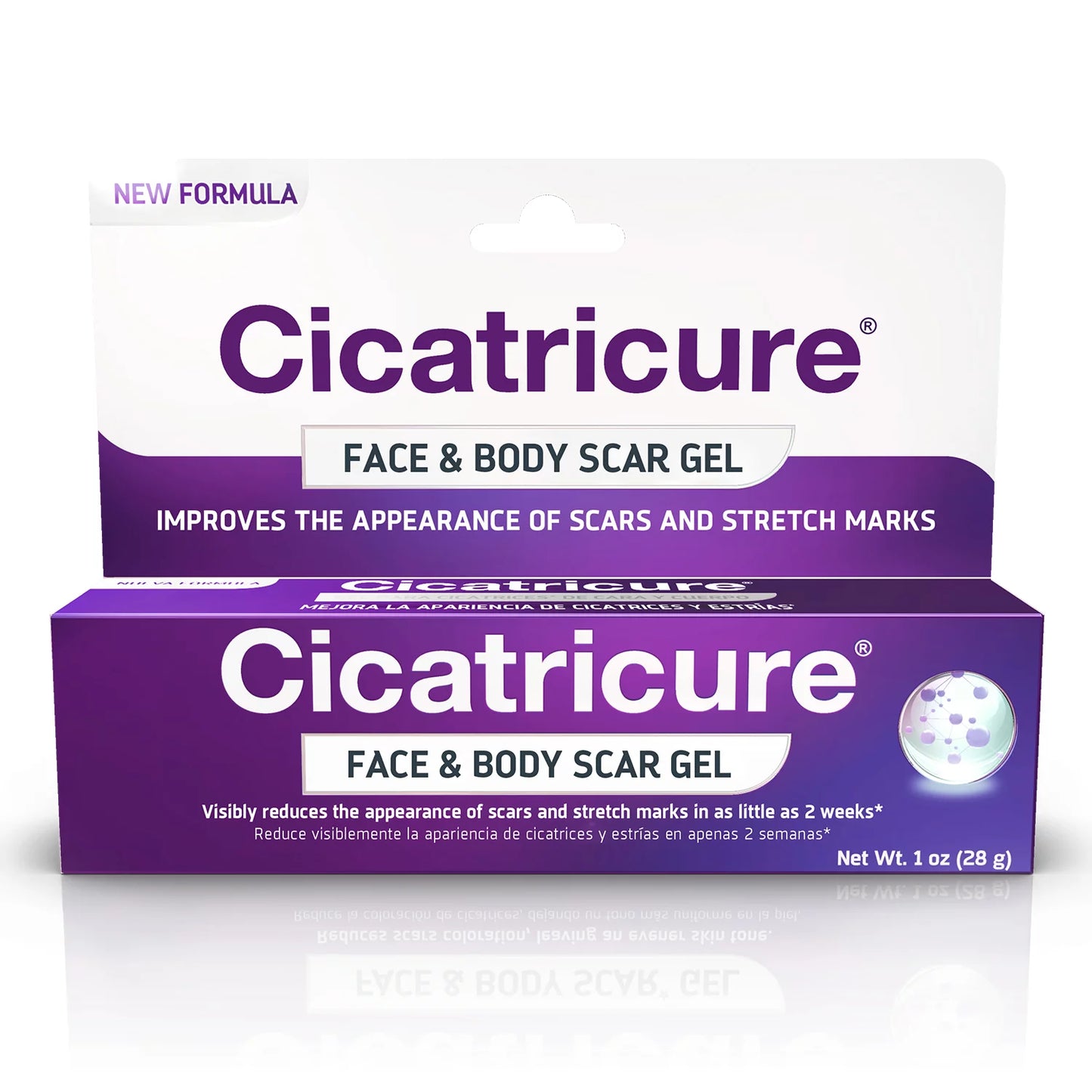 Cicatricure Gel para cicatrices faciales y corporales