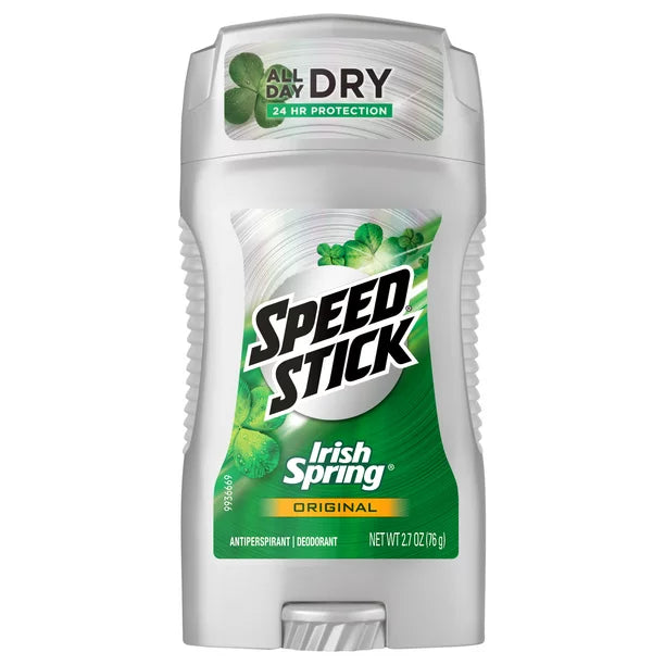 Speed Stick Irish Spring Desodorante anti-transpirante