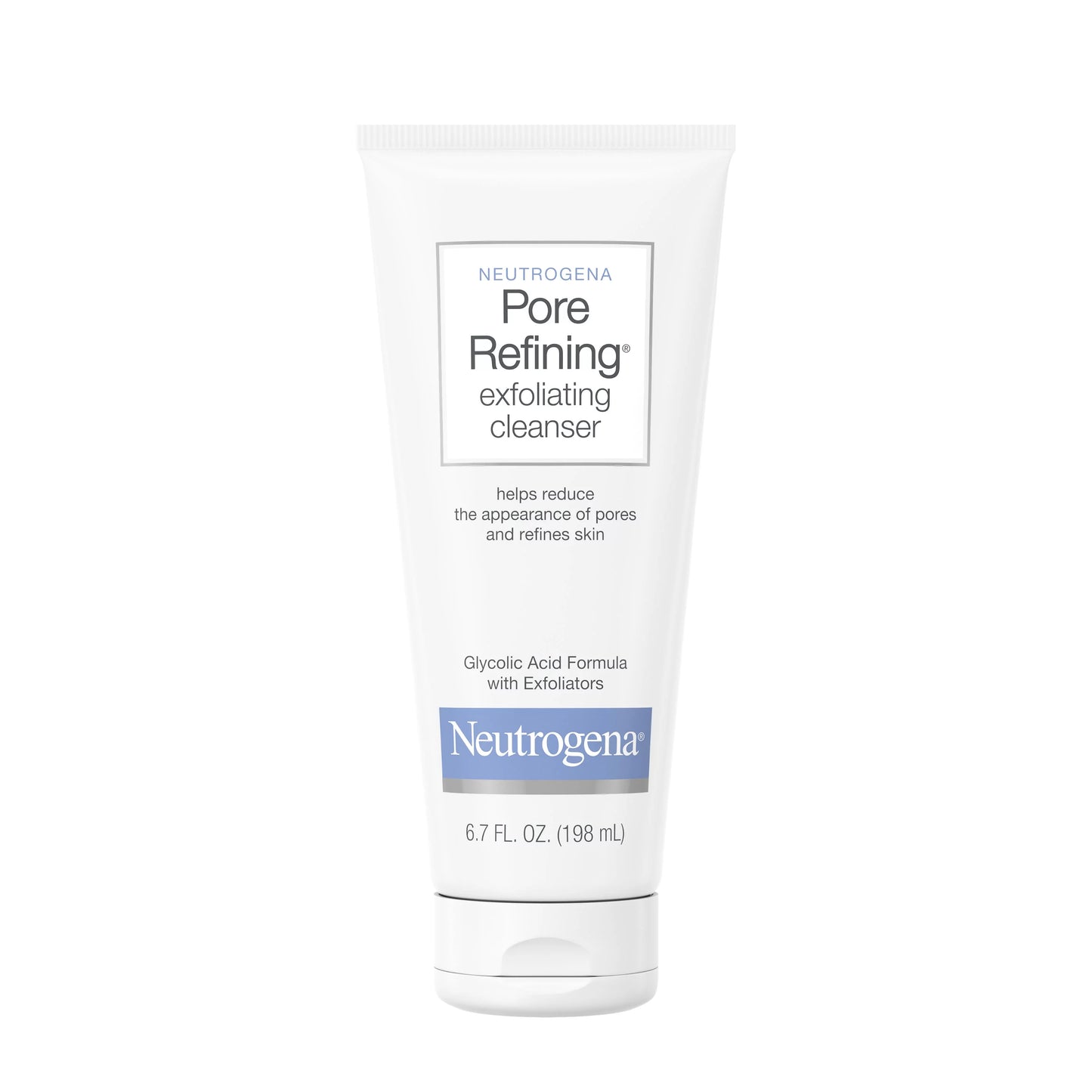 Neutrogena Limpiador facial diario exfoliante refinador de poros