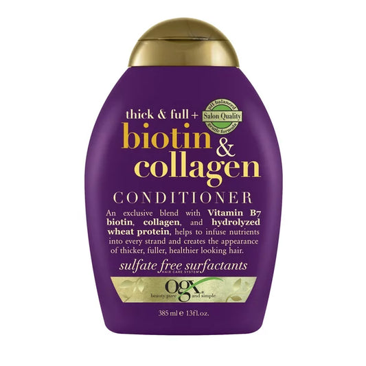 Ogx  Cabello grueso, biotina y colágeno voluminizador para cabello fino