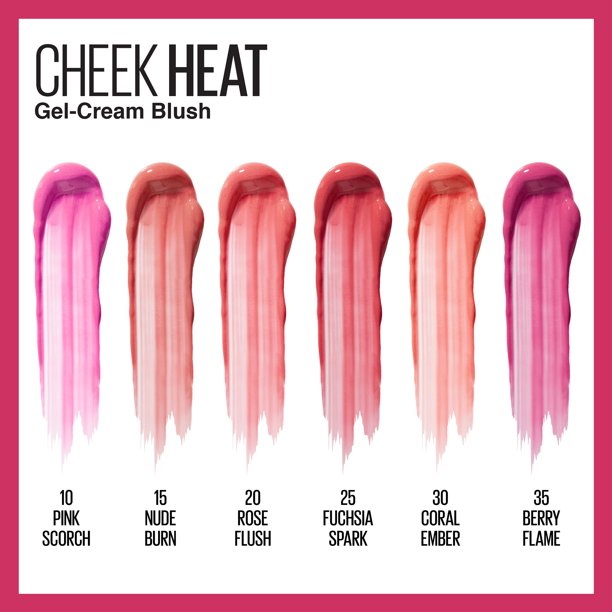 Maybelline Cheek Heat Rubor Gel-Crema