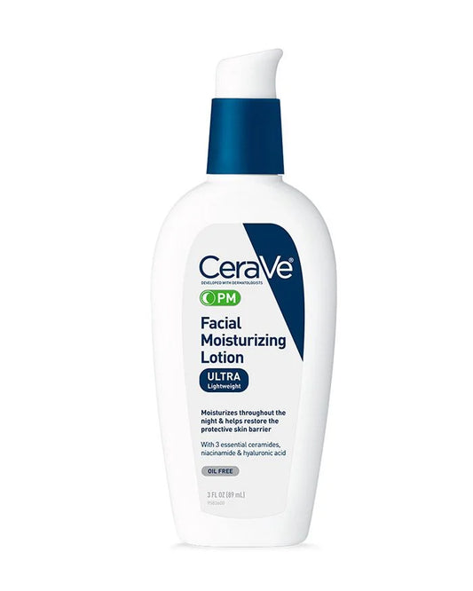 Cerave PM Loción hidratante facial